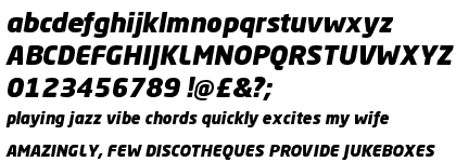 Neo® Sans Pro Cyrillic Black Italic