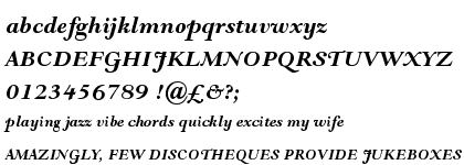 Monotype Goudy™ Modern Bold Italic
