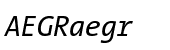 TheSans Mono Semi Condensed Regular Italic