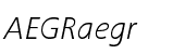 Frutiger&reg; Next W1G Light Italic