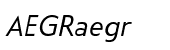 Steagal Regular Italic