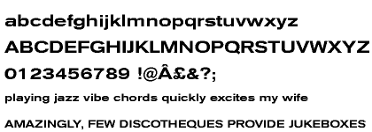 Akzidenz-Grotesk® BQ Medium Extended