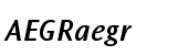 Ocean Sans&reg; Pro Semi Bold Italic