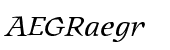 ITC Oldrichium&trade; Light Italic