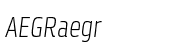 Klint&reg; Light Condensed Italic