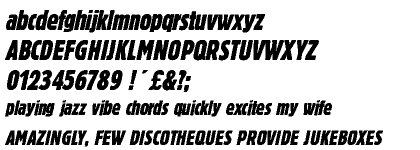 Block Berthold® BE Extra Condensed Italic