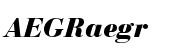 Bauer Bodoni CE Bold Italic