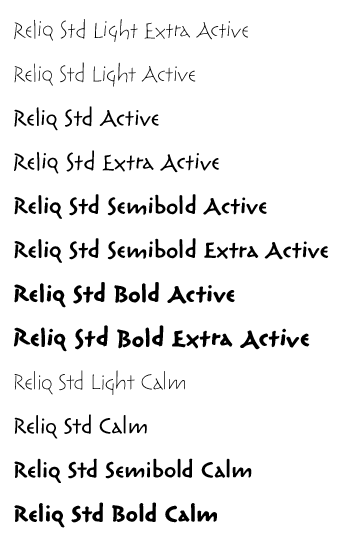 Reliq Complete Family Weights