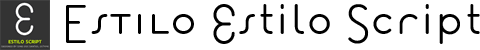 Estilo fonts from DSType