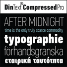 PF Din Text Compressed Pro