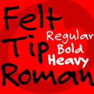 Felt Tip Roman