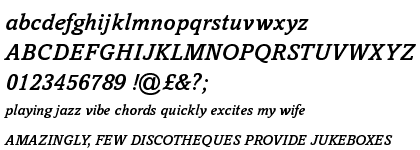 Amasis&trade; Pro Medium Italic