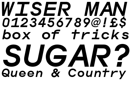 Avant Garde Mono CE Bold Italic