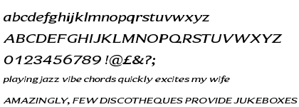 Beaufort Extended Medium Italic