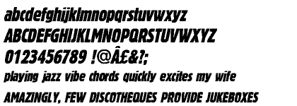 Block&reg; Pro Extra Condensed Italic
