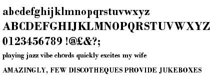 Bodoni M URW Bold