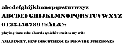 Bodoni URW CE Extra Bold Extra Wide (D)