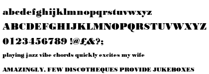 Bodoni URW Extra Bold (D)