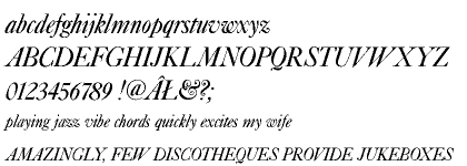 Caslon 540 CE Italic (D)