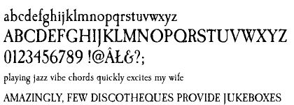 Caslon Antique CE Standard