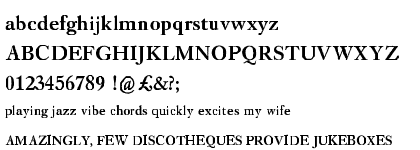 Caslon Rough H Bold