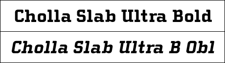Cholla Slab Ultra Bold