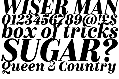 Couturier Bold Italic