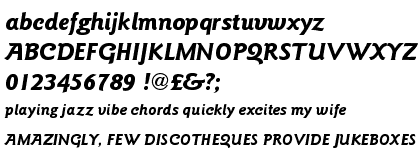 ITC Goudy Sans&trade; Pro Bold Italic