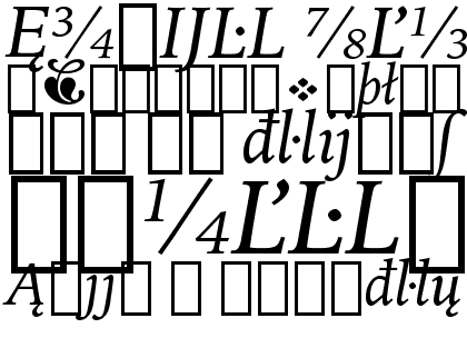 Iowan Old Style Italic Extension