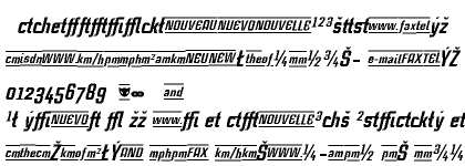Linotype CaseStudyNo1&trade; Heavy Italic Alternate