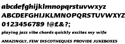 Linotype Ergo&trade; Com Bold Italic