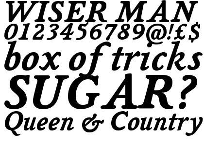 Magpie Bold Italic