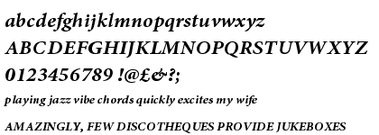 Minion&trade; Pro Bold Italic
