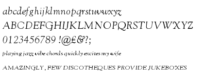 Monotype Goudy&trade; Pro Old Style Italic