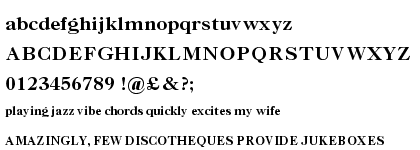 Monotype Old Style&trade; Bold