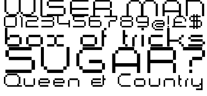 More Modern Pixel &amp; Ligatures