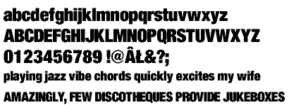 Nimbus Sans Novus CE Ultra Condensed (D)