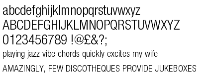 Nimbus Sans Novus Regular Condensed