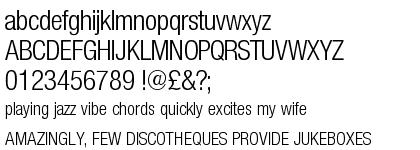 Nimbus Sans Novus Regular Condensed (D)
