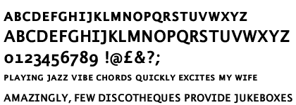 Thordis Sans Bold Small Caps