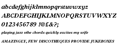 Times Europa&trade; Std Bold Italic