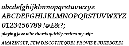 Chaparral™ Pro Semibold Italic