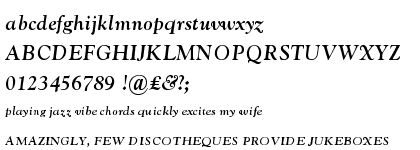 Monotype Goudy™ Pro Bold Italic