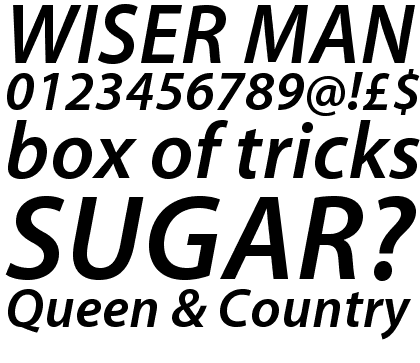 Myriad&trade; Pro Semibold Italic