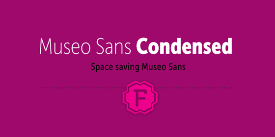 Museo Sans Condensed Family