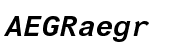 Arial&reg; Monospaced Bold Oblique