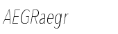 Avenir&reg; Next Pro Ultra Light Condensed Italic
