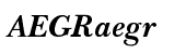 Baskerville Handcut Bold Italic