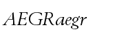 Berling Regular Italic