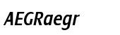 Dialog&trade; Condensed Semi Bold Italic